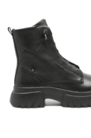 Imagine Ghete damă cu platformă modernă, negre, din piele naturală RIKW1879-00