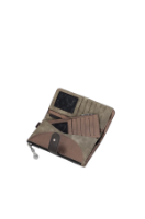Imagine Portofel flexibil mare cu protecție RFID, maro, colecția Real, 41709-906