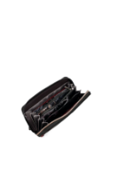 Imagine Portofel mare cu protecție RFID și curea de mână, maro, colecția Mademoiselle, 41809-908