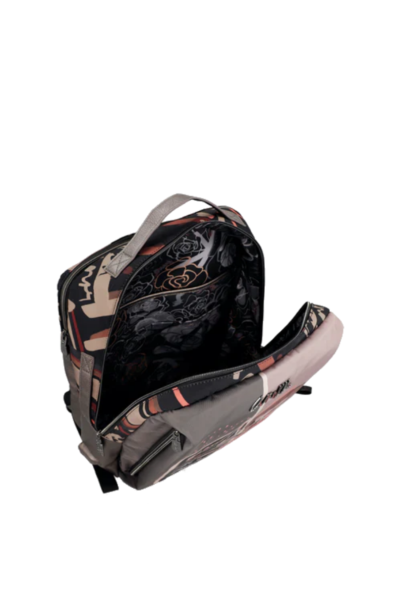 Imagine Rucsac mare de călătorie maro sidefat, colecția Mademoiselle, 41585-001