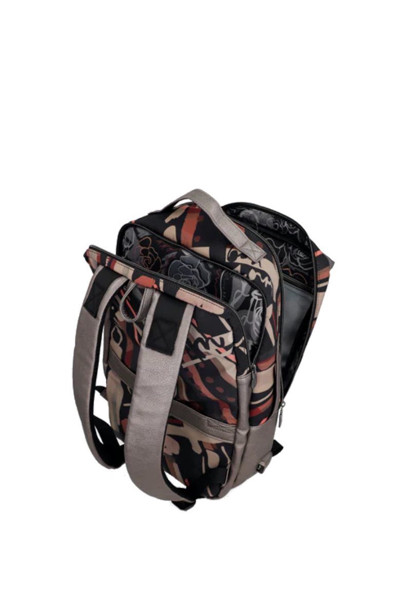 Imagine Rucsac mare de călătorie maro sidefat, colecția Mademoiselle, 41585-001