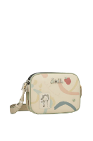 Imagine Poșetuță  crossbody cu 3 compartimente, bej, colecția Alma, 40743-188