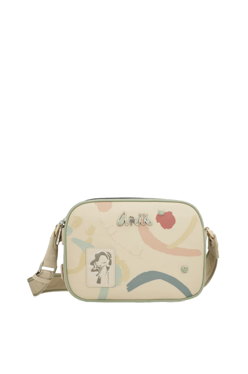 Imagine Poșetuță  crossbody cu 3 compartimente, bej, colecția Alma, 40743-188
