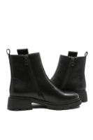 Imagine Ghete damă comode, negre, din piele naturală GOR2576