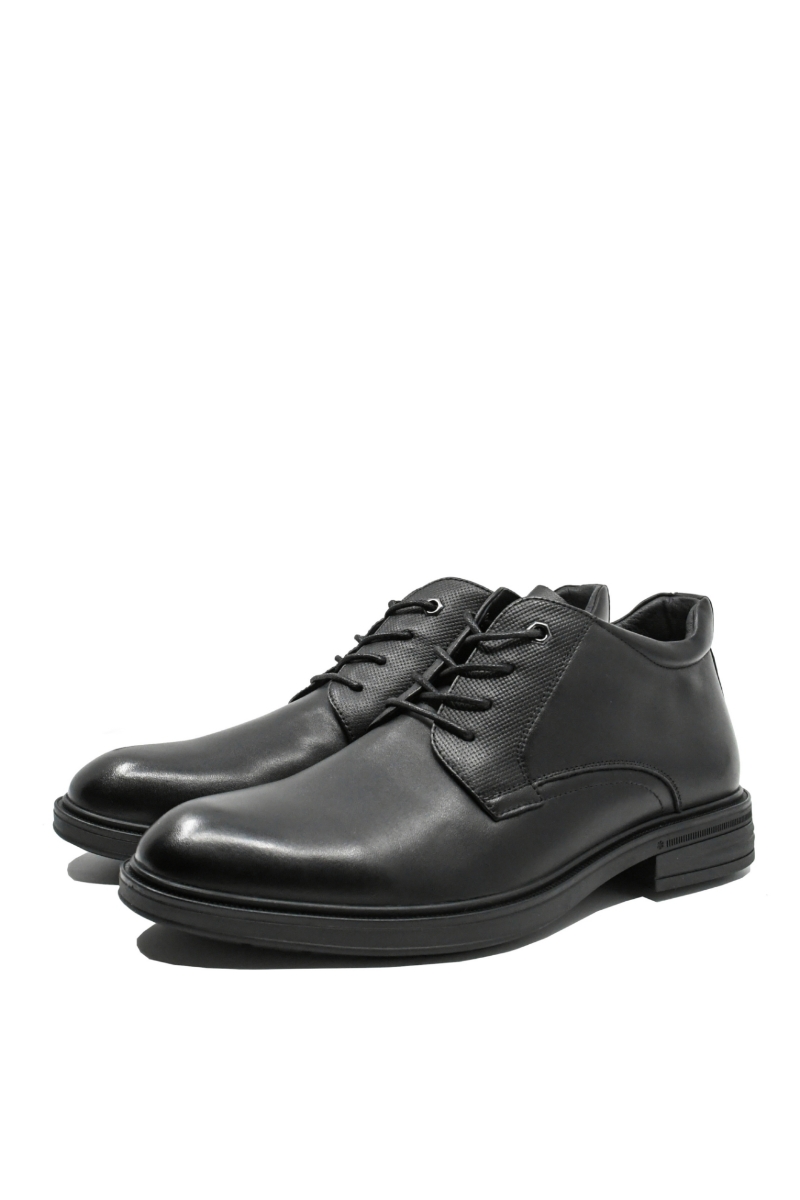 Imagine Ghete ankle elegante bărbați negre din piele naturală OTR670017