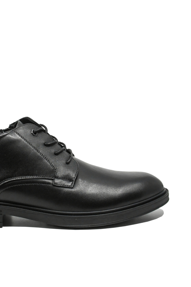 Imagine Ghete ankle elegante bărbați negre din piele naturală OTR670017