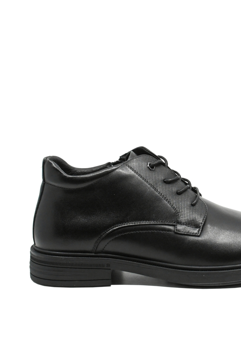 Imagine Ghete ankle elegante bărbați negre din piele naturală OTR670017