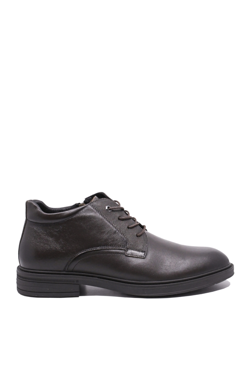 Imagine Ghete ankle elegante bărbați maro din piele naturală OTR670017