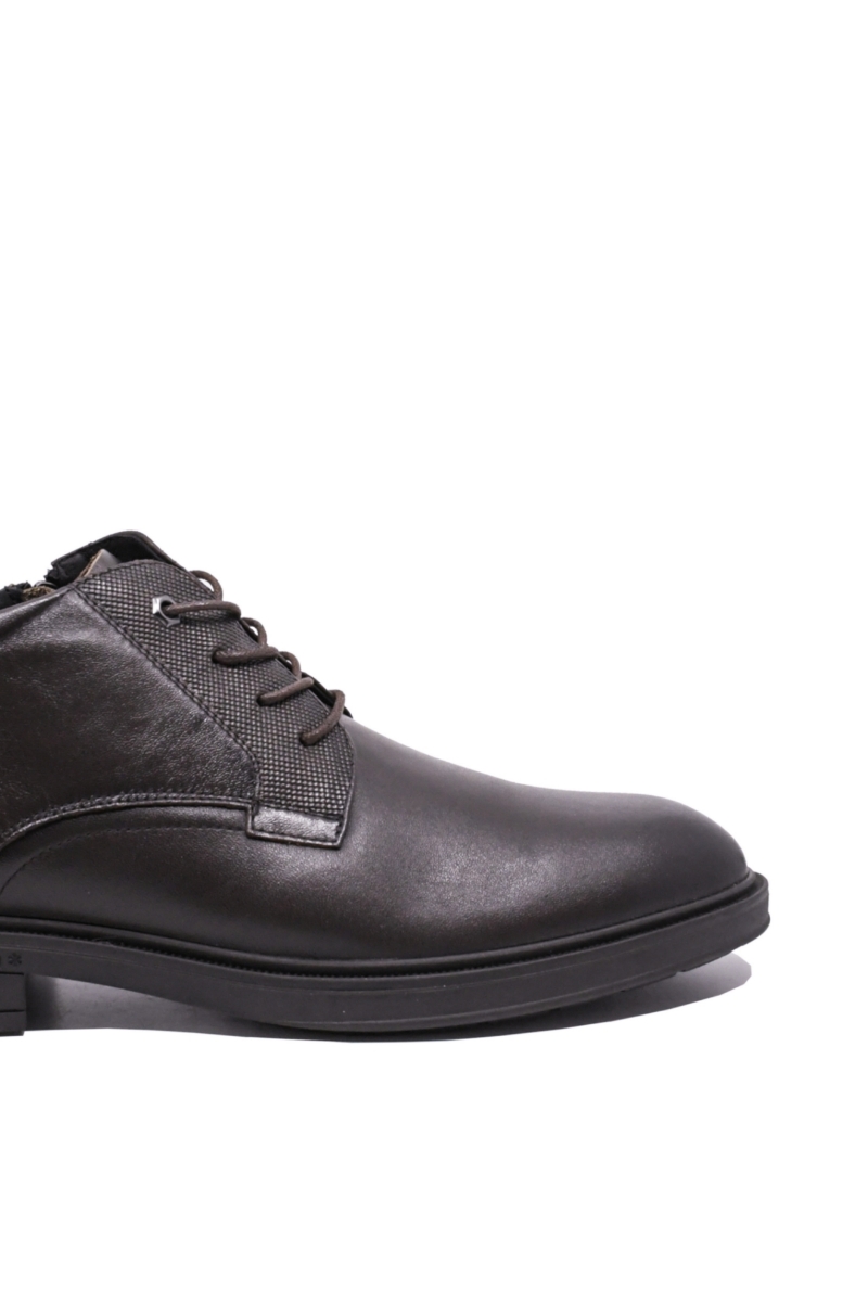 Imagine Ghete ankle elegante bărbați maro din piele naturală OTR670017