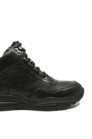 Imagine Ghete sport bărbați  negre, din piele naturală FNX1903-5