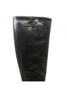 Imagine Cizme damă comode, înalte, negre din piele naturală OTR70006