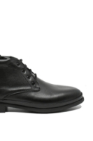 Imagine Ghete bărbați în stil derby, negre, din piele naturală GOR125N