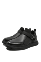 Imagine Ghete smart casual slip-on negre din piele naturală OTR270015
