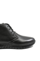 Imagine Ghete bărbați în stil clasic, negre din piele naturală GOR1948
