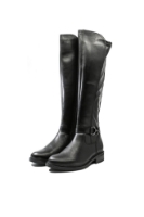 Imagine Cizme damă până la genunchi, negre, din piele naturală REMD2W77-00