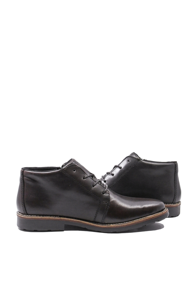 Imagine Ghete bărbați elegante maro din piele naturală RIK15324-25