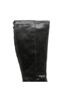 Imagine Cizme damă negre îmblănite, din piele naturală RIKY5254-00