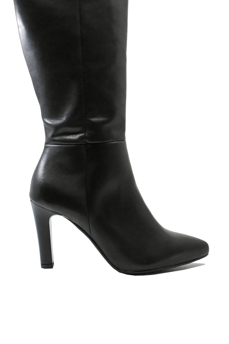 Imagine Cizme damă elegante negre, din piele naturală KOR2944