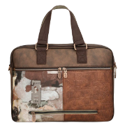 Imagine Servietă mare cu două compartimente, maro, colecția Core, 39806-113