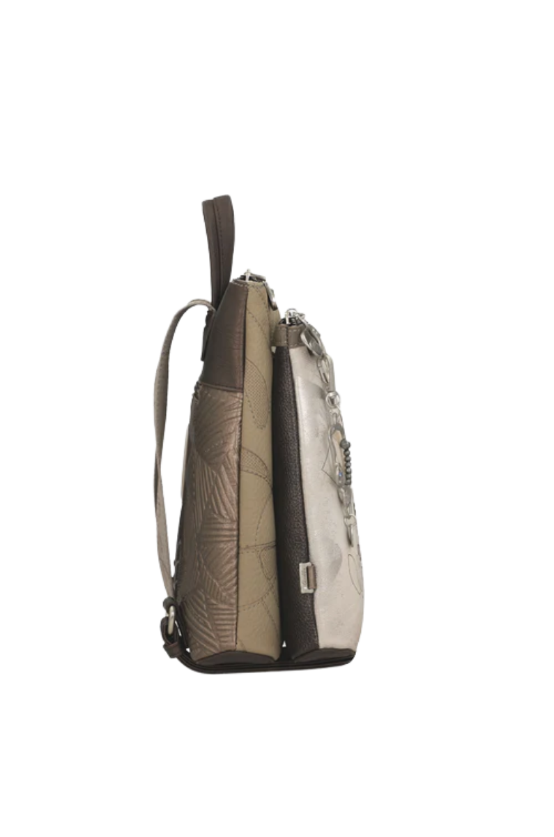 Imagine Rucsac pătrat gri sidefat, colecția Sophia, 42805-233