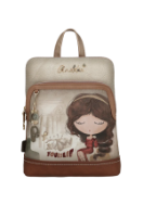 Imagine Rucsac pătrat bej patinat, colecția Muse, 42705-275