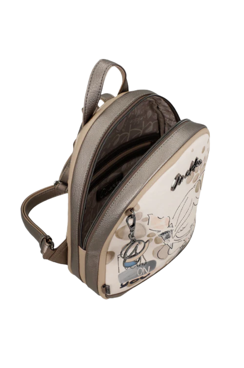 Imagine Rucsac mediu light pink, colecția Olympia 42745-252