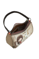 Imagine Geantă de umăr bej sidefat, colecția Muse, 42702-309