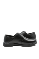 Imagine Pantofi bărbați oxford  la modă, negri, din piele  naturală FNX27001