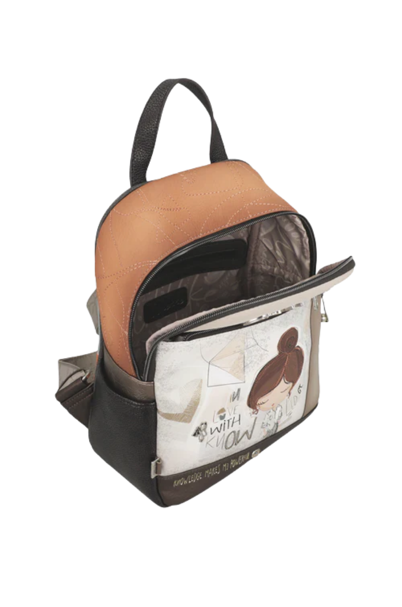 Imagine Rucsac printat light brick, colecția Sophia, 42805-259