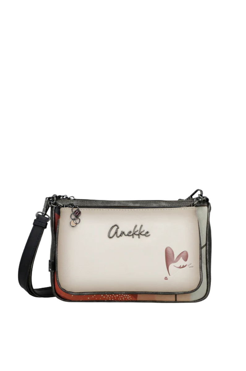 Imagine Poșetă crossbody 2-în-1, maro, colecția Eikon, 42753-265
