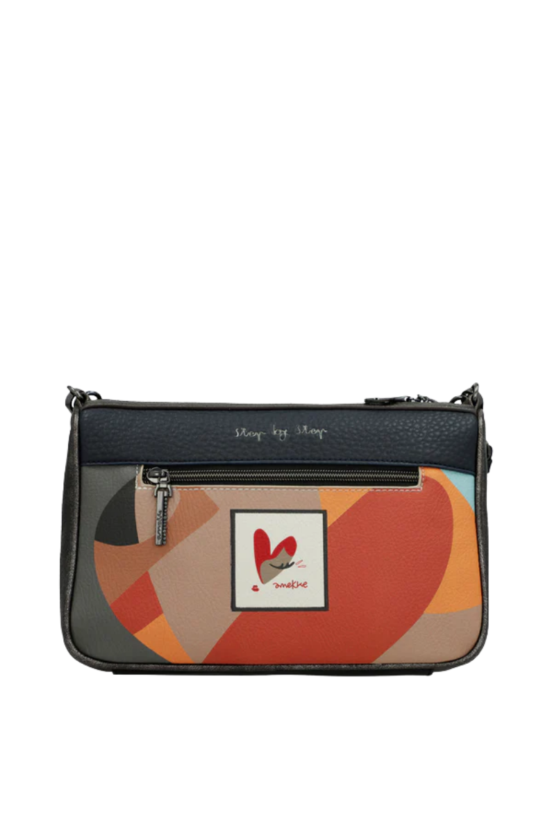 Imagine Poșetă crossbody 2-în-1, maro, colecția Eikon, 42753-265