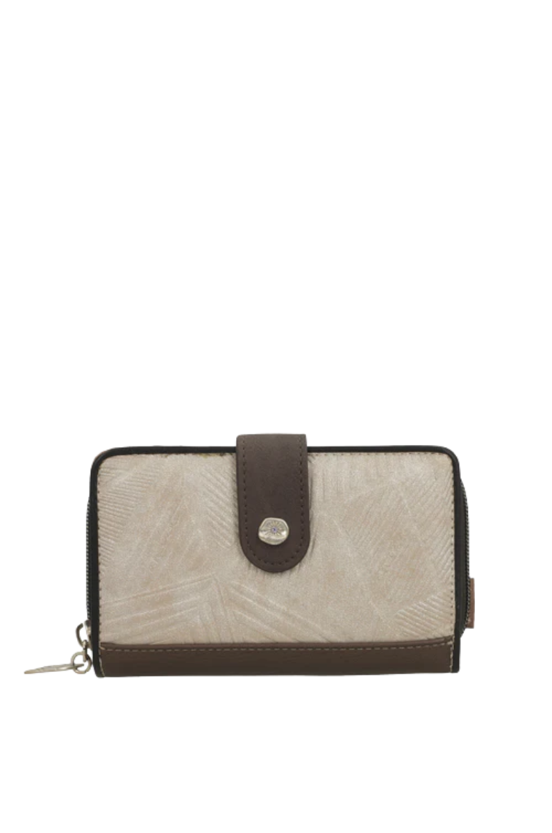 Imagine Portofel mediu rigid bej, colecția Sophia 42809-909