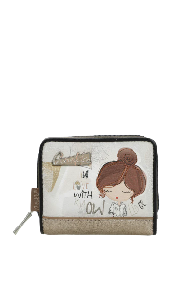 Imagine Mini portofel RFID bej, colecția Sophia 42809-903