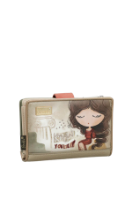 Imagine Portofel mediu RFID gri sidefat colecția Muse 42709-902