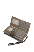 Imagine Portofel mediu RFID maro colecția Auralis 42819-901