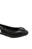 Imagine Pantofi slingback comozi negri din piele naturală RIK43456-00