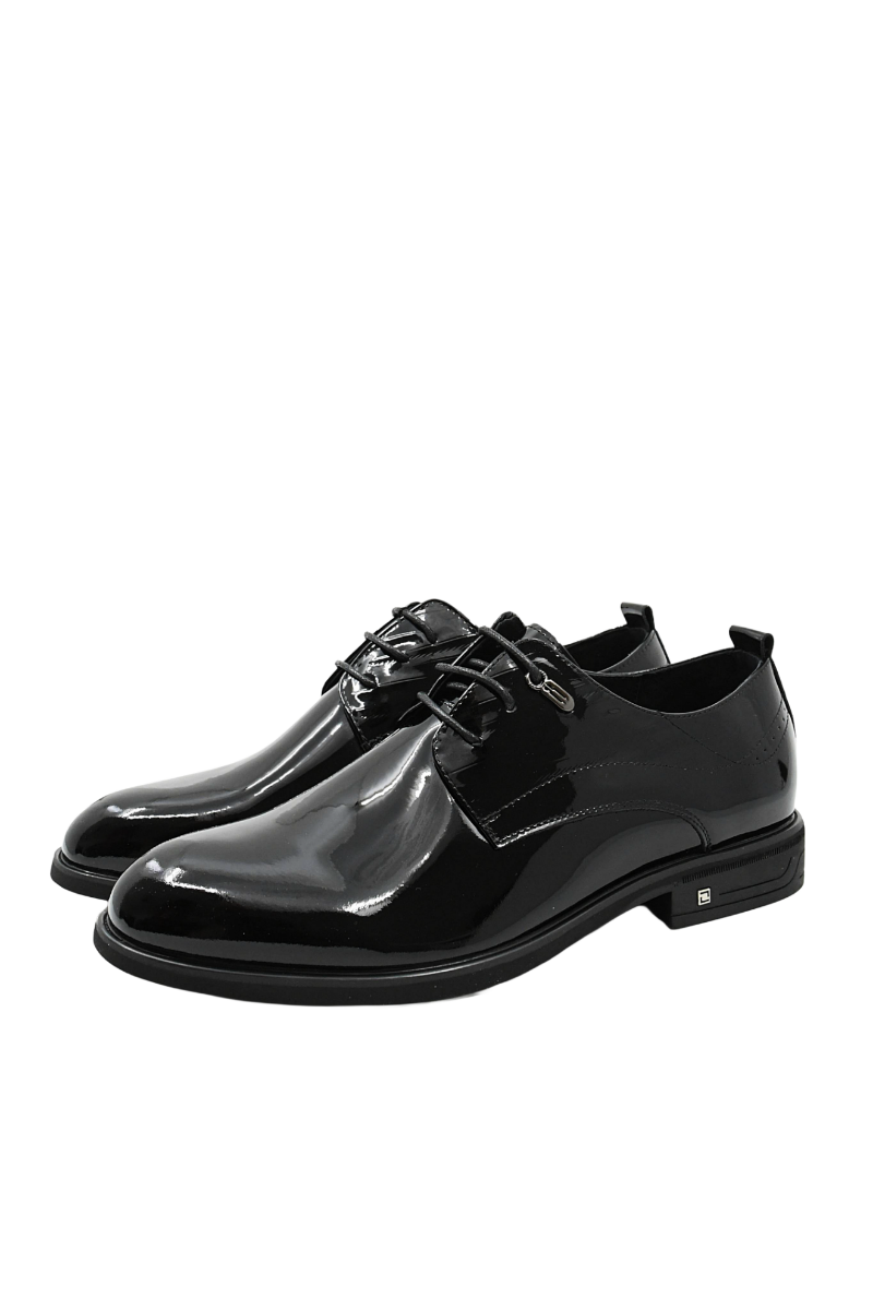 Imagine Pantofi bărbați ultra eleganți negri din lac OTR640001NL